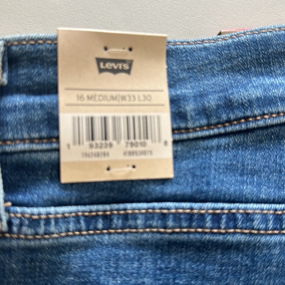 Levi's 311 shaping skinny a mid rise tummy slimming gene 33 x 30 NWT - Picture 3 of 7